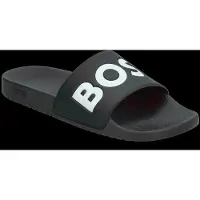 BOSS para hombre. 50536835 Chanclas Aryeh negro (41), Plano, Ninguno, Beachwear, outlet 2026.
