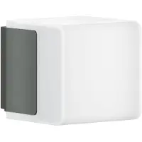 Steinel Lámpara de pared LED para exteriores , ideal para jardín, terraza o balcón, con protección IP44 y color antracita
