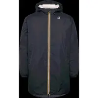 K-way - Chaquetas - Le Vrai 4.0 Eiffel East Orsetto Depht Blue de Nylon - Talla XXL - Azul marino