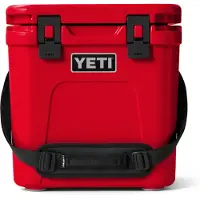 Yeti Roadie 24L Cooler, Rescue Red, nevera con correa