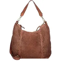 Campomaggi Mangrovia Bolsa de hombro Piel natural 35 cm marrón