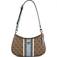GUESS para mujer. HWBS9672180 Bolso de hombro Noelle marrón (OSFA), Casual, Poliuretano, outlet 2026.