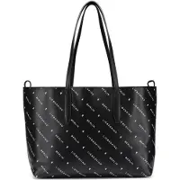 Liebeskind berlin Monogram Bolso para hombre Piel natural 47 cm negro