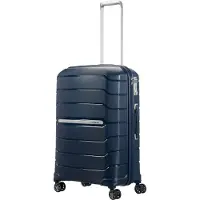 Samsonite Flux 4 ruedas Trolley 68 cm Con asa expansible azul