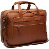 The Chesterfield Brand Wax Pull Up Maletín Piel natural 44 cm Compartimento para el portátil marrón