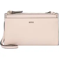 BOSS Alyce Bolsa de hombro Piel natural 23 cm rosa