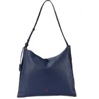 Ralph Lauren para mujer. 428P01442001 Bolso messenger Polo Play de piel marino (OSFA), Casual, outlet 2026.