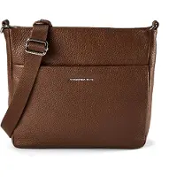 Mandarina Duck Mellow Bolsa de hombro Piel natural 27 cm marrón