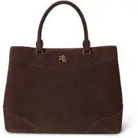 Ralph Lauren Bolso de mano 'MARCY' marrón oscuro
