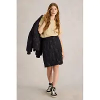 White Stuff Coral Jacquard Skirt Pure Black Talla: 20 | Faldas Midi Outlet | Mujer | Negro