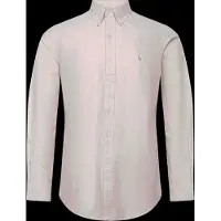 Ralph Lauren para hombre. 710805562501 La icónica camisa oxford beige (XL), Casual, Algodón, Manga larga, outlet 2026