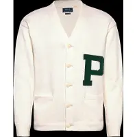 Ralph Lauren para hombre. 710B17550001 Cárdigan de algodón Relaxed Fit blanco (L), Casual, outlet 2026.