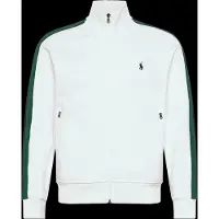 Ralph Lauren para hombre. 710B20430002 Sudadera Zip blanco (M), Casual, Algodón, Manga larga, outlet 2026.