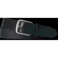 Ralph Lauren para hombre. 405913732001 Cinturón de piel con caballo negro (38), Casual, Clásico, outlet 2026.