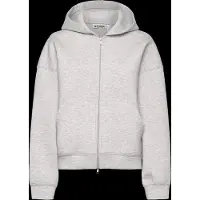 Weekday Sudadera con cremallera 'Scarlet' gris