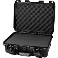 Nanuk 920 maletín con espuma moldeada, negro