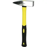 Ks Tools Martillo de herrero EDELSTAHL de , con mango de fibra de vidrio, 1500g