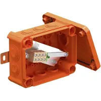 OBO Caja de derivación de cables Bettermann, modelo T100ED, 4x4AD, número de artículo 7205764