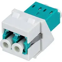 Rutenbeck Módulo Keystone LC-D de , compatible con fibra óptica OM3, color azul, referencia 228080000
