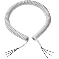 Bachmann , cable Wendelltg. 5G1,5, color blanco, longitud de 0,4 a 2,0 metros, modelo LIY11Y-J