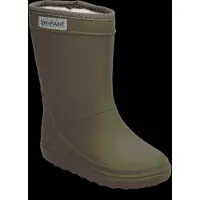 En fant Botas de lluvia verde oscuro