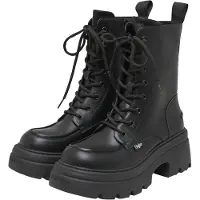 Buffalo Botines con cordones 'Zaven' negro