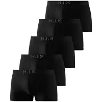 H.I.S. Calzoncillo boxer negro