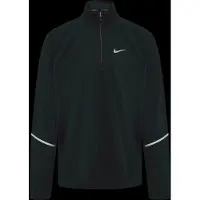 Nike - Kid's Miler Dri-FIT 1/2-Zip Top - Camiseta de running size M, negro