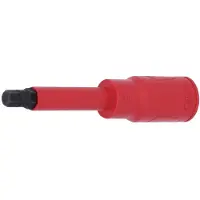 Ks Tools 117.5708, 1 unidad, llave hexagonal, 1/2", 8 mm, acero cromo-vanadio, 120 mm