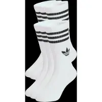 Adidas adidasCalcetines clásicos 3 Stripes (6 pares) 19-21 White / Black Niño