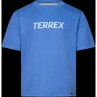 Adidas - Kid's MT Logo Tee - Camiseta de manga corta size 116, azul