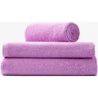 Bongusta - Naram Bath Towels - Toalla de playa size 70 x 140 cm, soft fuchsia