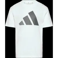 Adidas - Kid's Bold Tee 160 - Camiseta de manga corta size 128, blanco