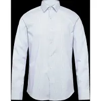 Calvin Klein Camisa azul real / blanco