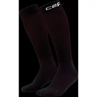 Cep - Core Recovery Socks Tall 2.0 - Calcetines de compresión size IV, negro