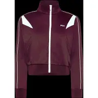 FILA Rivoli Regular Blocked Track Jacket Fig-bright White Talla: S | Sudaderas con Capucha Outlet | Mujer | Blanco
