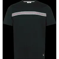 FILA Diecimo Regular Heritage Tape T-shirt Black Talla: L | Camisetas Básicas Outlet | Hombre | Negro