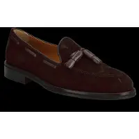 Hackett London para hombre. HMS200060 Mocasines de Piel Mayfair Soft marrón (43), Plano, 1 a 3cm, Ninguno, Casual, Fiesta, Clásico, Hackett