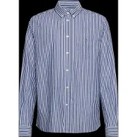 Gant Teen Unisex Striped Shield Poplin Shirt College Blue Talla: 176 | Camisas Outlet | kids | Azul