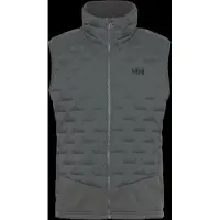Helly Hansen para hombre. 34491 Chaleco aislante HP Hybrid Stretch gris (XXL), Negro, Casual, Poliamida, outlet 2026.