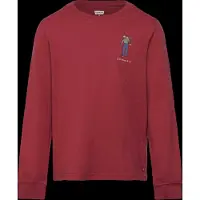 Levi's Boys Saddle Man Ls Tee Red Pear Talla: 12Y | Camisetas Outlet | kids | Verde