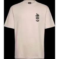 Daily Paper Unisex Soup T-shirt Beige Talla: S | Camisetas de Seda Outlet | Unisex | Marrón