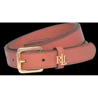 Ralph Lauren Cinturón rojo anaranjado