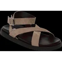 Steve madden Mybestie-e Sandals Taupe Suede Talla: 39 | Chancletas Outlet | Mujer | Negro