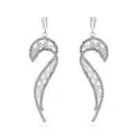 Avant Garde Pendientes 'Yasminya' plata