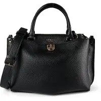 GUESS Bolso de mano 'Bianca Girlfriend Satchel' negro