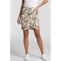Ba&sh Jupe Falco Ecru Talla: S | Mini Faldas Outlet | Mujer | Marrón
