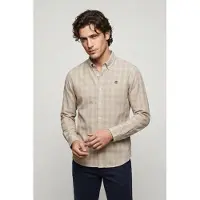Timberland Solucell Plaid Shirt Angora Yd Talla: XL | Camisas Casuales Outlet | Hombre | Gris