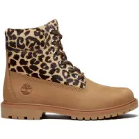 Timberland Premium 6 Inch Lace Up Boot Medium Beige Nubuck Talla: 37 | Botas Outlet | Mujer | Marrón