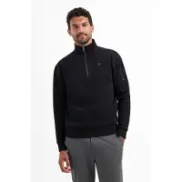 No-excess Sweater Half Zip Brushed Black Talla: XL | Jerséis Outlet | Hombre | Negro